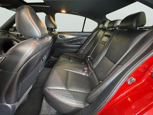 Used 2019 INFINITI Q50 Red Sport 400 w/ Sensory Package RWD image 33