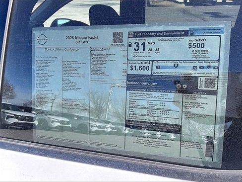 New 2026 Nissan Kicks SR w/ SR Premium Package image 13