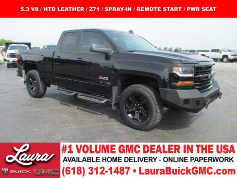 Used 2017 Chevrolet Silverado 1500 LT w/ Midnight Edition AWD/4WD image 1