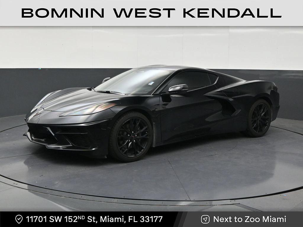 Used 2025 Chevrolet Corvette Stingray Preferred Cpe w/ Stealth Interior Trim Package RWD image 1