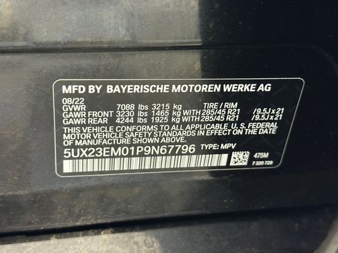 Used 2023 BMW X7 xDrive40i w/ Executive Package image 19