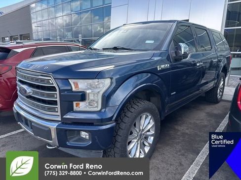 Used 2017 Ford F150 Limited w/ Trailer Tow Package image 2