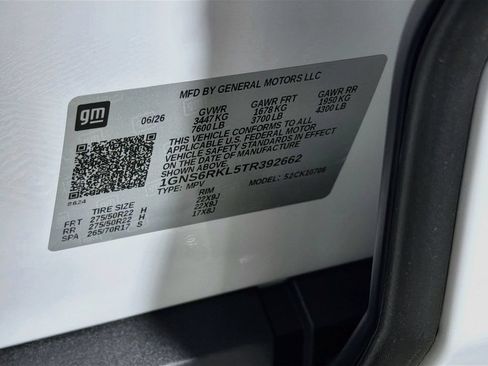 New 2026 Chevrolet Tahoe RST w/ RST Capability Package AWD/4WD image 35