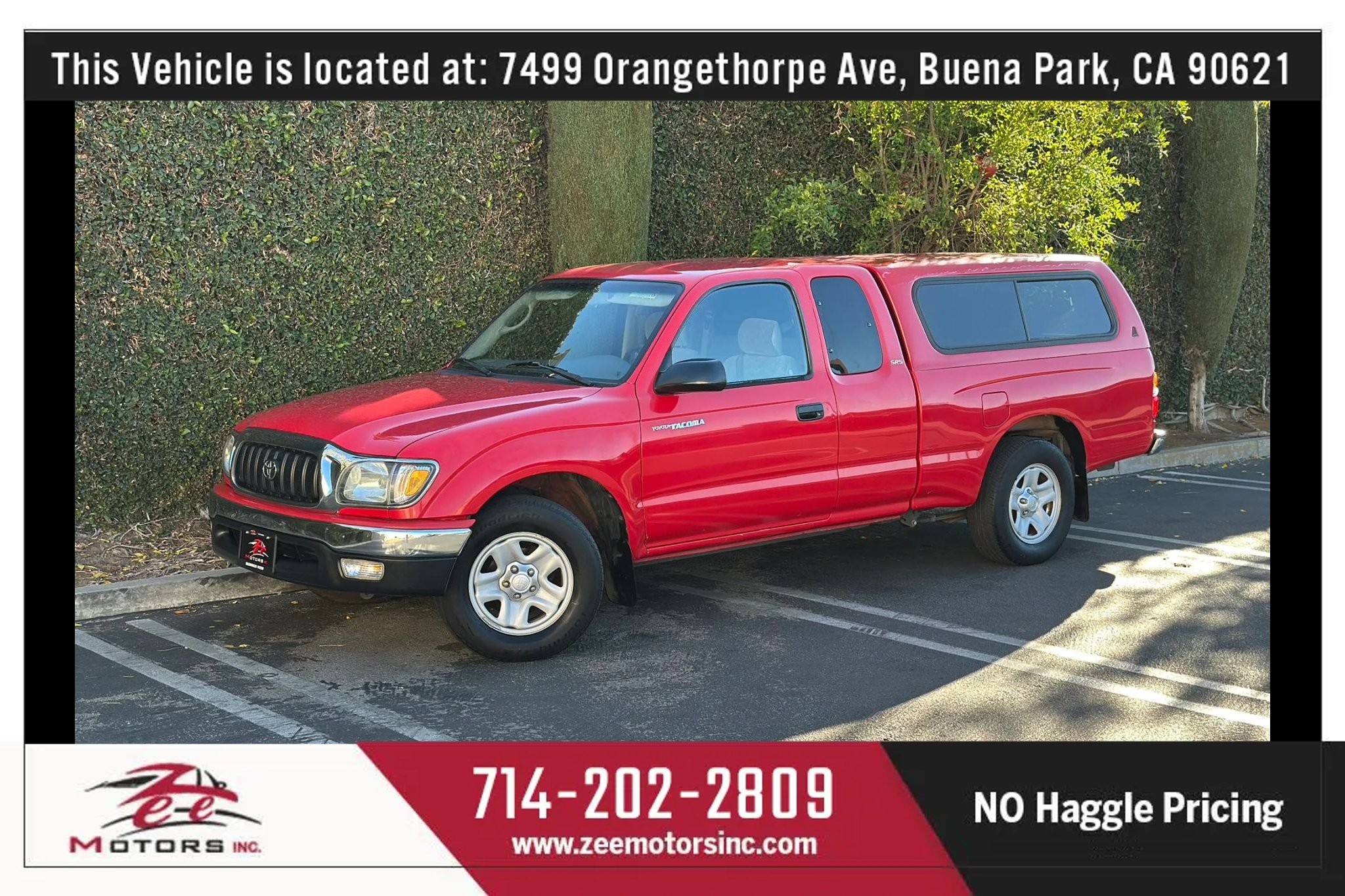 Used 2001 Toyota Tacoma 2WD Xtracab w/ SR5 Pkg w/ Chrome Pkg image 13