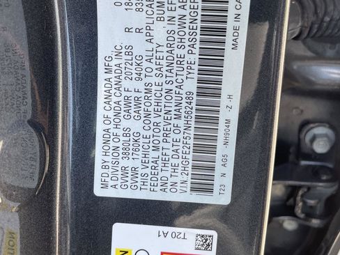 Used 2022 Honda Civic Sport image 28