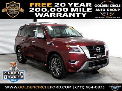 Used 2024 Nissan Armada Platinum w/ Captain's Chairs Package