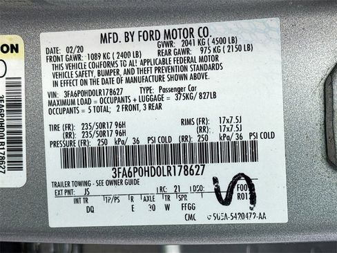 Used 2020 Ford Fusion SE image 31