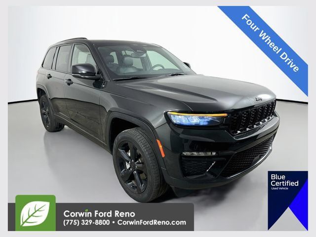 Used 2024 Jeep Grand Cherokee Limited w/ Black Appearance Package AWD/4WD 360° Tour
