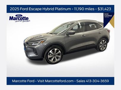 Certified 2025 Ford Escape Platinum w/ Premium Technology Package