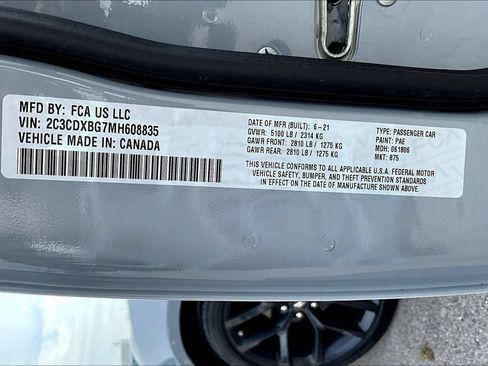 Used 2021 Dodge Charger SXT w/ Blacktop Package RWD image 35