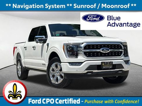 Certified 2022 Ford F150 Platinum w/ FX4 Off-Road Package AWD/4WD image 1