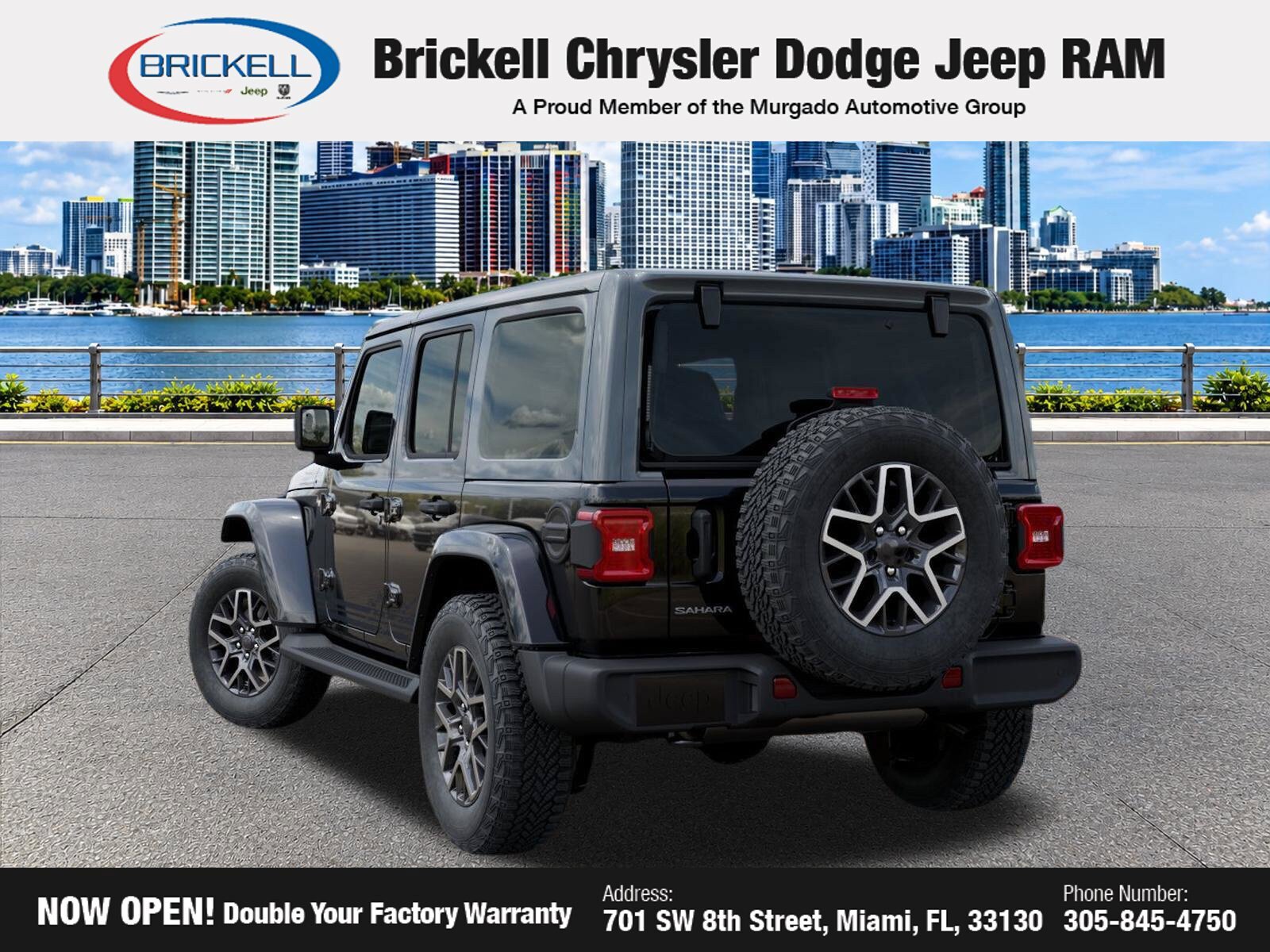 New 2026 Jeep Wrangler Unlimited Sahara w/ Rockslide Package AWD/4WD image 4