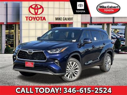 New 2026 Toyota Highlander Platinum