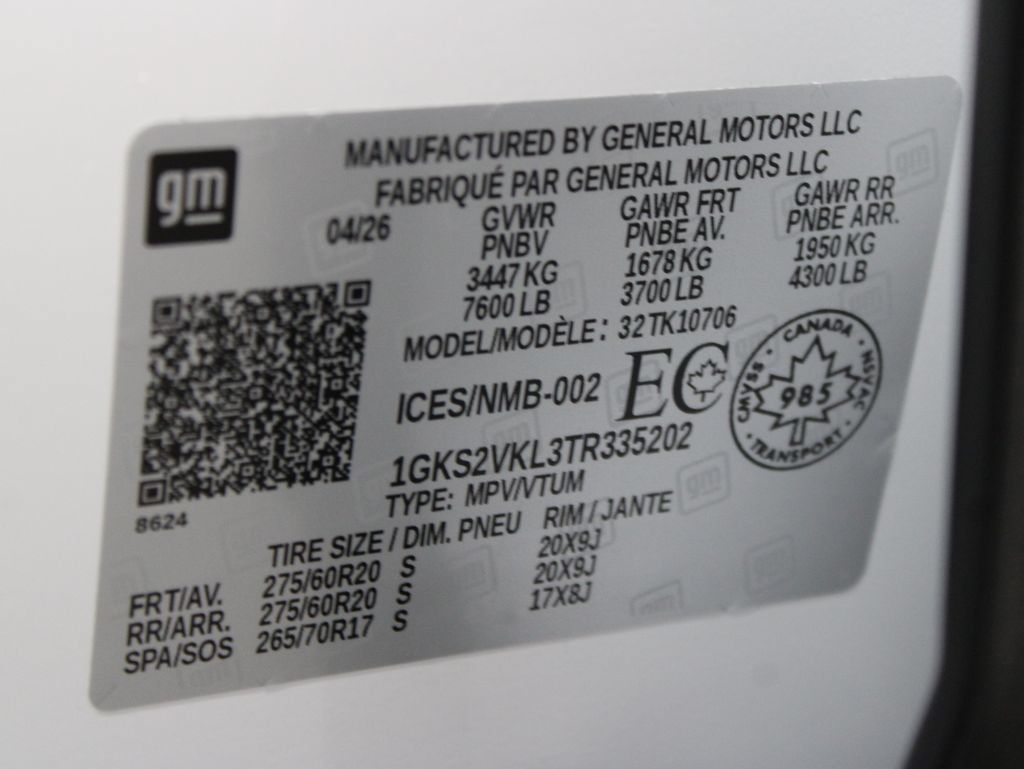Used 2026 GMC Yukon AT4 Ultimate w/ LPO, Floor Liner Package AWD/4WD image 84