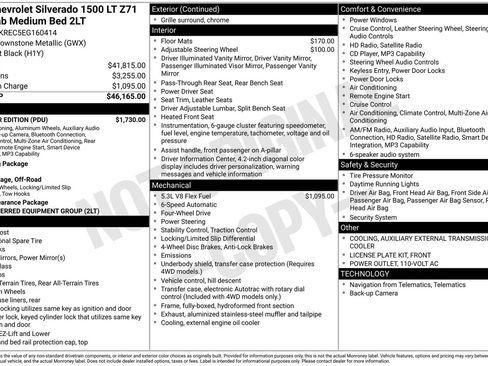 Used 2014 Chevrolet Silverado 1500 LT w/ All Star Edition AWD/4WD image 33