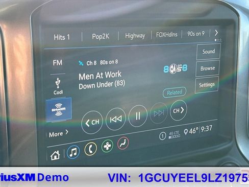 Certified 2020 Chevrolet Silverado 1500 RST w/ True North Edition image 34