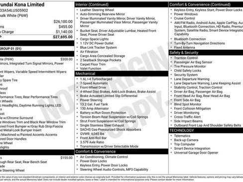 Used 2020 Hyundai Kona Limited image 3