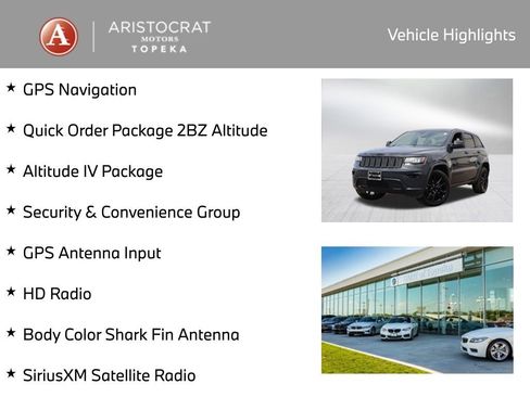 Used 2018 Jeep Grand Cherokee Altitude AWD/4WD image 2