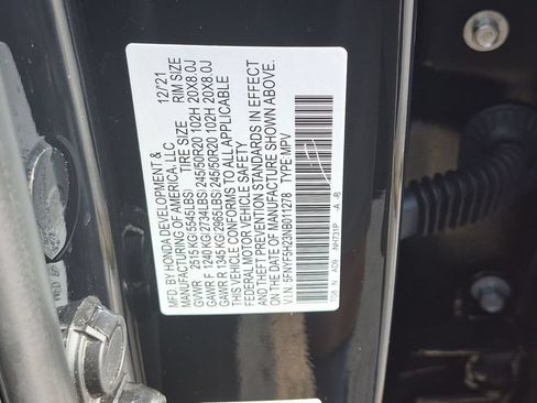 Used 2022 Honda Pilot Special Edition image 32