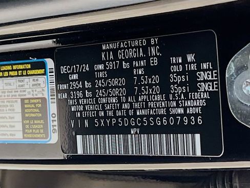 New 2025 Kia Telluride SX Prestige image 36