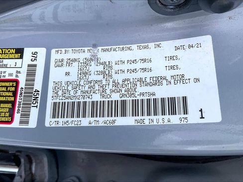 Used 2021 Toyota Tacoma SR5 image 34