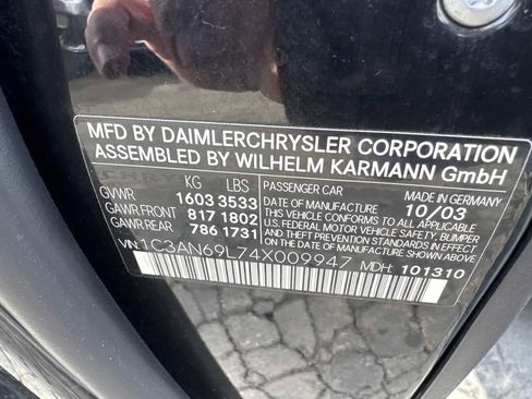 Used 2004 Chrysler Crossfire Coupe image 15