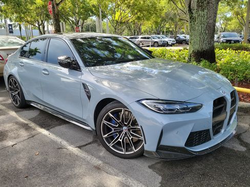 Used 2022 BMW M3 Competition w/ Executive Package RWD image 1