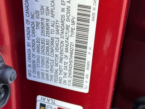 Used 2017 Honda CR-V Touring image 34