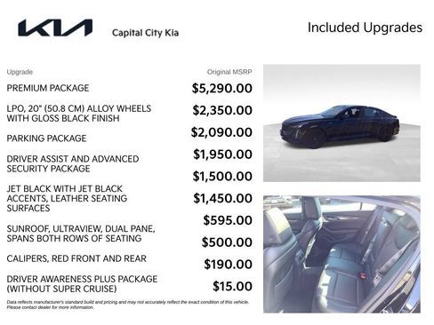 Used 2021 Cadillac CT5 V w/ Premium Package AWD/4WD image 4