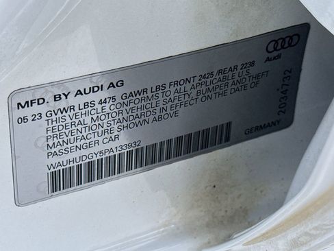 Certified 2023 Audi A3 2.0T Premium Plus w/ Premium Plus Package AWD/4WD image 31
