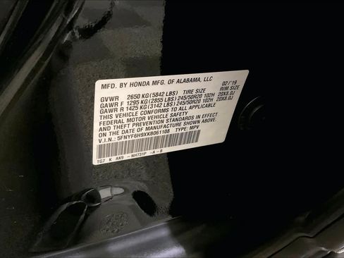 Used 2019 Honda Pilot Touring image 34