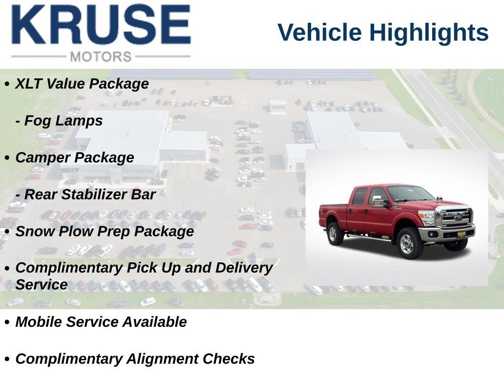Used 2012 Ford F350 XLT w/ XLT Value Pkg AWD/4WD image 18