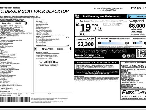 New 2026 Dodge Charger R/T Scat Pack image 2