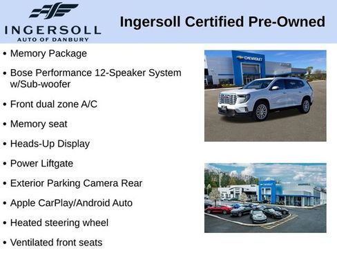 Used 2024 GMC Acadia Denali w/ LPO, Floor Liner Package image 5