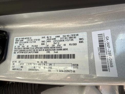 Used 2018 Ford F150 XL w/ Equipment Group 101A Mid AWD/4WD image 26