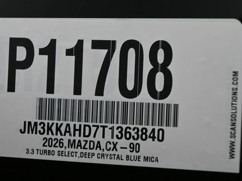 Certified 2026 MAZDA CX-90 3.3 Turbo w/ Select Package AWD/4WD image 28