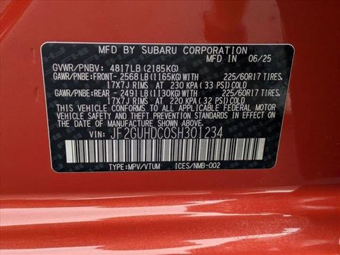 Certified 2025 Subaru Crosstrek 2.0i Premium image 24