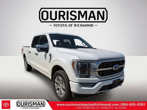 Used 2022 Ford F150 Platinum w/ Equipment Group 701A High image 1