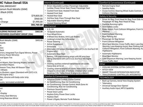 Used 2024 GMC Yukon Denali w/ Max Trailering Package AWD/4WD image 9