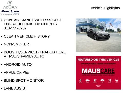 Used 2023 Acura TLX w/ Technology Package image 8