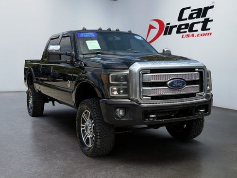 Used 2015 Ford F350 Platinum w/ FX4 Off-Road Package AWD/4WD image 7
