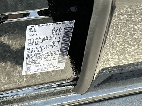 New 2025 Nissan Frontier PRO-4X w/ Pro Convenience Package image 26