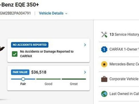 Certified 2023 Mercedes-Benz EQE 350+ SUV image 3