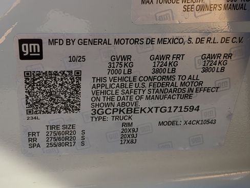 New 2026 Chevrolet Silverado 1500 Custom image 20