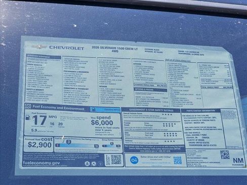 New 2026 Chevrolet Silverado 1500 LT w/ Z71 Off-Road Package AWD/4WD image 17