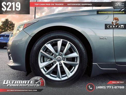 Used 2017 INFINITI Q50 3.0t Premium w/ 3.0T Premium Plus Package image 20