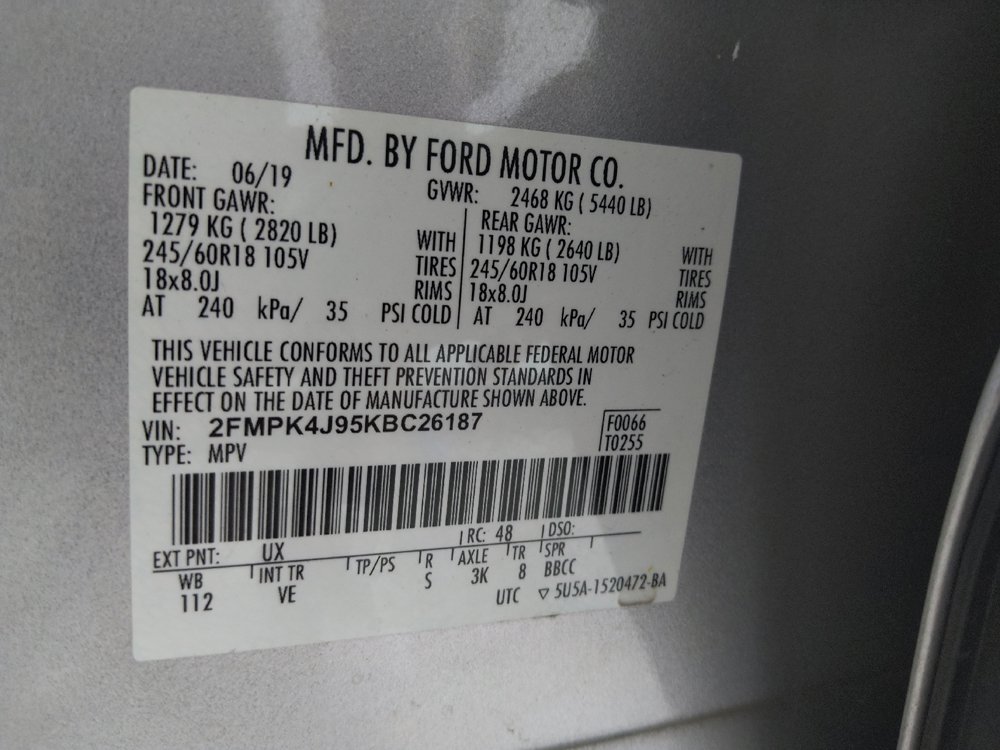 Used 2019 Ford Edge SEL w/ Equipment Group 201A AWD/4WD image 33