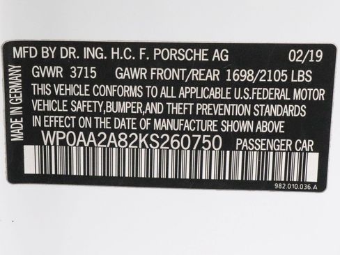 Used 2019 Porsche 718 Cayman image 7