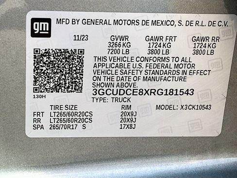 Used 2024 Chevrolet Silverado 1500 Custom Trail Boss AWD/4WD image 30