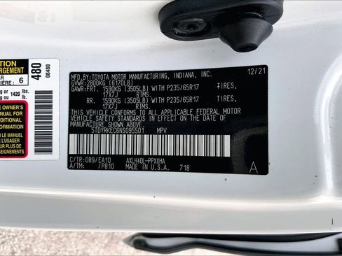 Used 2022 Toyota Sienna XLE image 43